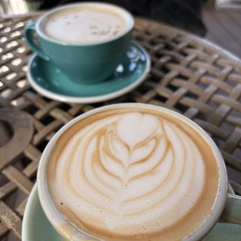 The Classic Cafe - lavender vanilla oatmilk latte and london fog - Coffee & Tea Near Me - Fullerton, California