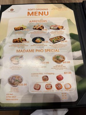 Menu photo 3 Pho Madame Roseville, CA