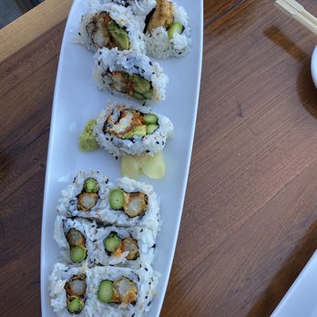 Morimoto Napa - Soft shell crab and tuna sushi row - Japanese Near Me - Napa, California Morimoto Napa - Soft shell crab and tuna sushi row - Japanese Near Me - Napa, California