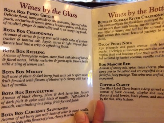 Menu photo 2 Corner House Pub Spooner, WI