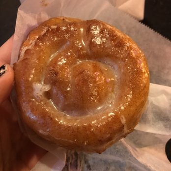 Voodoo Doughnut - The rare cinnamon roll donut. Get them while they last. - Donuts Near Me - Eugene, Oregon Voodoo Doughnut - The rare cinnamon roll donut. Get them while they last. - Donuts Near Me - Eugene, Oregon