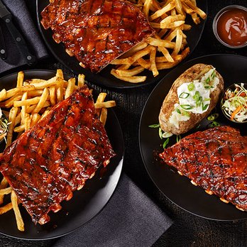 Swiss Chalet - two plates of ribs and french fries - Comfort Food Near Me - Collingwood, Ontario Swiss Chalet - two plates of ribs and french fries - Comfort Food Near Me - Collingwood, Ontario