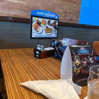 IHOP - a table in a restaurant with a menu and a glass of water - Breakfast & Brunch Near Me - Farmingdale, New York IHOP - a table in a restaurant with a menu and a glass of water - Breakfast & Brunch Near Me - Farmingdale, New York