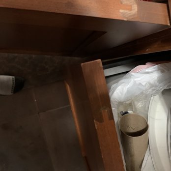 Danny's Kitchen Cabinets - Panel joint discoloration and chipped stain. - Cabinetry Near Me - Los Angeles, California Danny's Kitchen Cabinets - Panel joint discoloration and chipped stain. - Cabinetry Near Me - Los Angeles, California