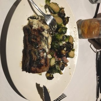 Stoney River - Ribeye medium rare with Brussels sprouts - Steakhouses Near Me - Deer Park, Illinois Stoney River - Ribeye medium rare with Brussels sprouts - Steakhouses Near Me - Deer Park, Illinois