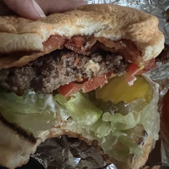 Five Guys - Little Bacon Burger - Burgers Near Me - San Diego, California Five Guys - Little Bacon Burger - Burgers Near Me - San Diego, California