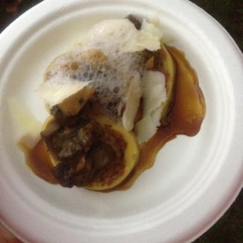 Taste of Melbourne - Duck roll pasta from Sarti - Festivals Near Me - Albert Park, VIC