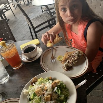 Mac & Bobs - Sweet Charlotte eating her French dip - Sports Bars Near Me - Salem, Virginia