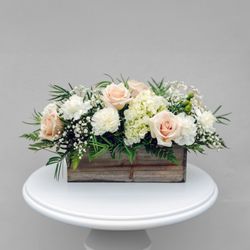 In Bloom Flowers - Natural Tones Flower Arrangement