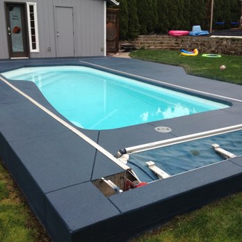 NW Creative Resurfacing - Exterior pool deck concrete coating - Masonry/Concrete Near Me - Molalla, Oregon