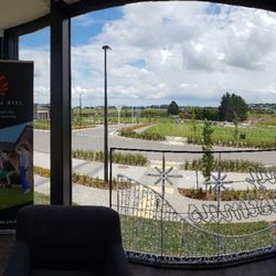 Rise and Shine Cafe - What a view. One day this will be full of houses.