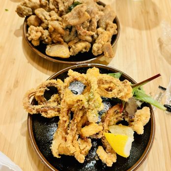 Kyuramen - Bayside - Popcorn Chicken & IKA GESO KARA-AGE - Ramen Near Me - Bayside, New York