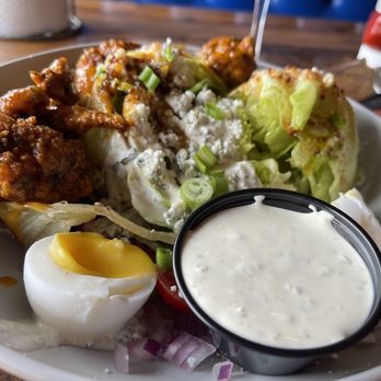 Food + Beer - Florida Sports Bar - Buffalo Wedge Salad - Sports Bars Near Me - Sarasota, Florida