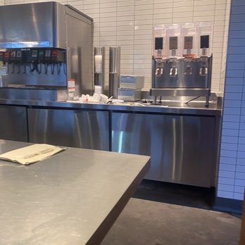 Chipotle Mexican Grill - Everything empty accept the trash.  And there was plenty of that!! - Mexican Near Me - Rehoboth Beach, Delaware