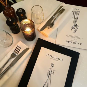 Le Petit Paris - Menu - French Near Me - Los Angeles, California