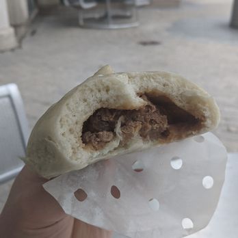 Mary Bun - the inside of a bun with meat inside - Dim Sum Near Me - Toronto, Ontario Mary Bun - the inside of a bun with meat inside - Dim Sum Near Me - Toronto, Ontario