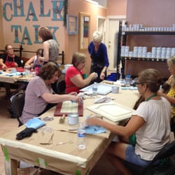 Chalk Talk - Excitement abounds at the many workshops that occur at Chalk Talk!