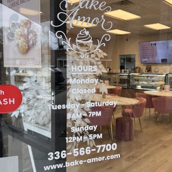 Bake Amor - Hours - Desserts Near Me - Jamestown, North Carolina