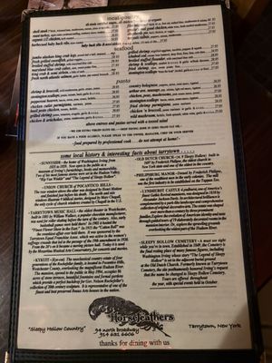 Menu photo 8 Horsefeathers Tarrytown, NY Menu photo 8 Horsefeathers Tarrytown, NY