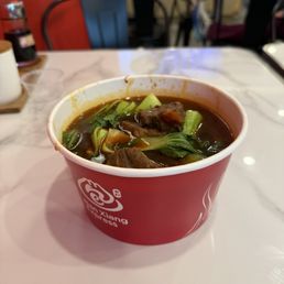 Braised beef noodle soup Braised beef noodle soup