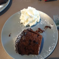 Gloria Jean's Coffees - What is left of my triple choc muffin!