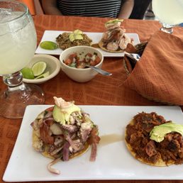 4 types of tostadas 4 types of tostadas