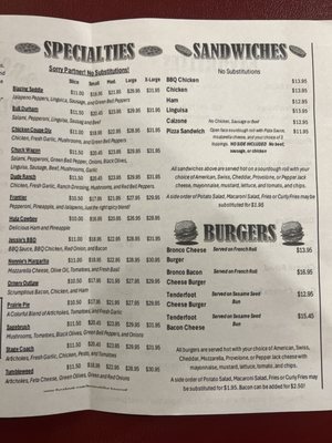 Menu photo 8 Bronco Billys Pizza Palace Hayward, CA Menu photo 8 Bronco Billys Pizza Palace Hayward, CA