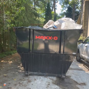 Supreme Dumpster Rental - The 20 yard dumspter I rented. - Dumpster Rental Near Me