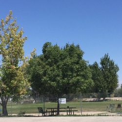 Fallon Dog Park - Front view of churchill Park after you turn into the dirt road to get to it