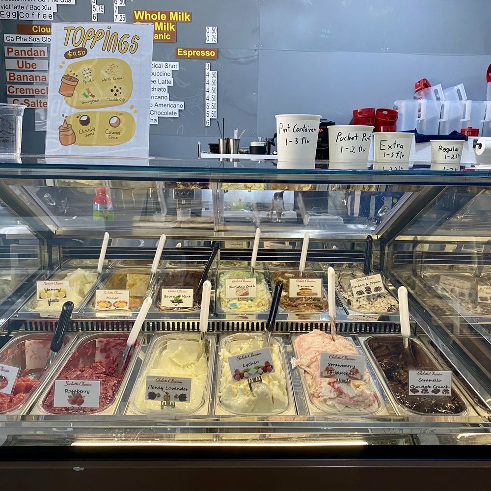 Hi Cafe - First case of various flavours of Sorbetto Classico & Gelato Classico - Coffee & Tea Near Me - South San Francisco, California Hi Cafe - First case of various flavours of Sorbetto Classico & Gelato Classico - Coffee & Tea Near Me - South San Francisco, California