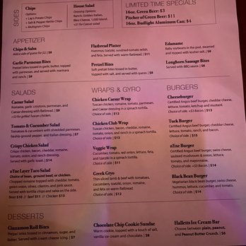 nYne Bar and Bistro - Menu - Gay Bars Near Me - Spokane, Washington