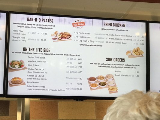 Menu photo 3 Bill Miller BBQ Cedar Park, TX