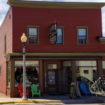 Copper World - Storefront for Copper World in old John Green Block (1869) - Gift Shops Near Me - Calumet, Michigan