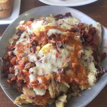 Kickback Jack's - Hickory smoked bacon cheddar skillet (I think that's what it's called) so yummy!!'n - American Near Me - Rancho Cucamonga, California Kickback Jack's - Hickory smoked bacon cheddar skillet (I think that's what it's called) so yummy!!'n - American Near Me - Rancho Cucamonga, California
