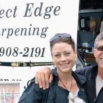 Perfect Edge Sharpening - With my assistant, Exec. Chef Karrie - Knife Sharpening Near Me Perfect Edge Sharpening - With my assistant, Exec. Chef Karrie - Knife Sharpening Near Me
