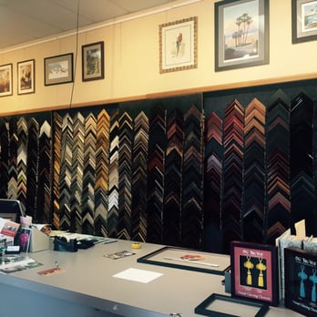 Best Framing - A view of the showroom with a trillion options - Framing Near Me - Costa Mesa, California
