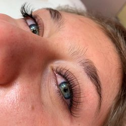 White Feather Lashes
