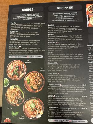 Menu photo 3 Tarah Thai Kitchen San Jose, CA Menu photo 3 Tarah Thai Kitchen San Jose, CA