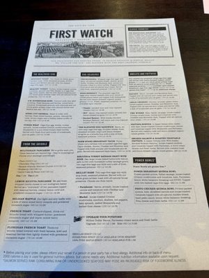 Menu photo 2 First Watch Topeka, KS