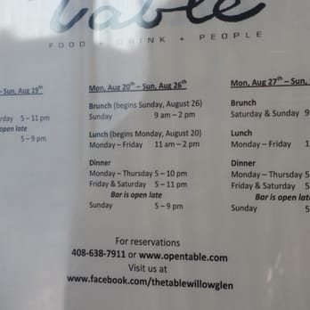 The Table - New American Near Me - San Jose, California The Table - New American Near Me - San Jose, California