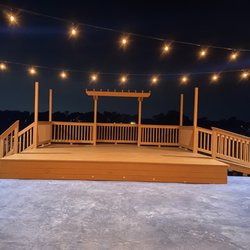 Adda Farmhouse - Stage with lights