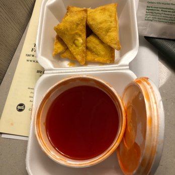 Taste of Orient - Terrible crab ragoons with some sauce from a jug... - Chinese Near Me - Columbus, Ohio Taste of Orient - Terrible crab ragoons with some sauce from a jug... - Chinese Near Me - Columbus, Ohio