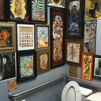 New Life Tattoos - NLT bathroom. - Tattoo Near Me - Champaign, Illinois New Life Tattoos - NLT bathroom. - Tattoo Near Me - Champaign, Illinois