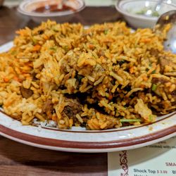 Royal Taj Fine Indian Cuisine - Lamb biryani