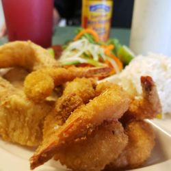 YOU NEED TO TRY THE FRIED FISH AND SHRIMP!