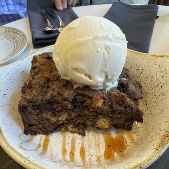 Seventh State Restaurant and Lounge - Bread pudding- very large! Definitely for sharing - Lounges Near Me - Bethesda, Maryland Seventh State Restaurant and Lounge - Bread pudding- very large! Definitely for sharing - Lounges Near Me - Bethesda, Maryland