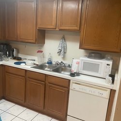 Benjamin Moore - Falcon Paints Outlet - Before picture of unpainted cabinets