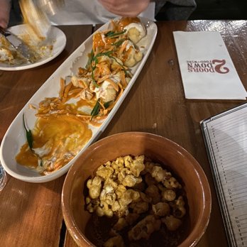 2 Doors Down - Buffalo cauliflower and Chicago mix - Canadian (New) Near Me - Halifax, Nova Scotia 2 Doors Down - Buffalo cauliflower and Chicago mix - Canadian (New) Near Me - Halifax, Nova Scotia
