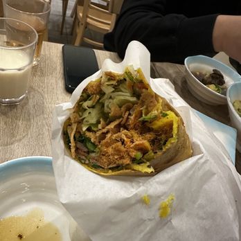 Mini Potstickers - Beef and Shredded Pork Chinese Burrito - Chinese Near Me - San Francisco, California
