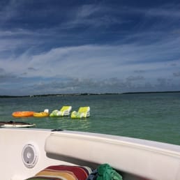 Floating in paradise! Courtesy of the Tiki Tiki!